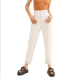 Free People City of Lights Mom Jeans